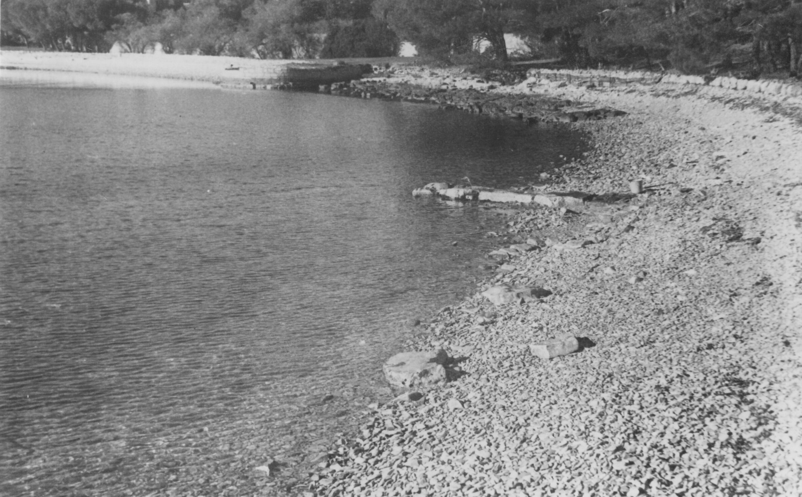 Branko Fučić, Sveti Andrija (Rovinj), rimske ruševine u Val del Maschin