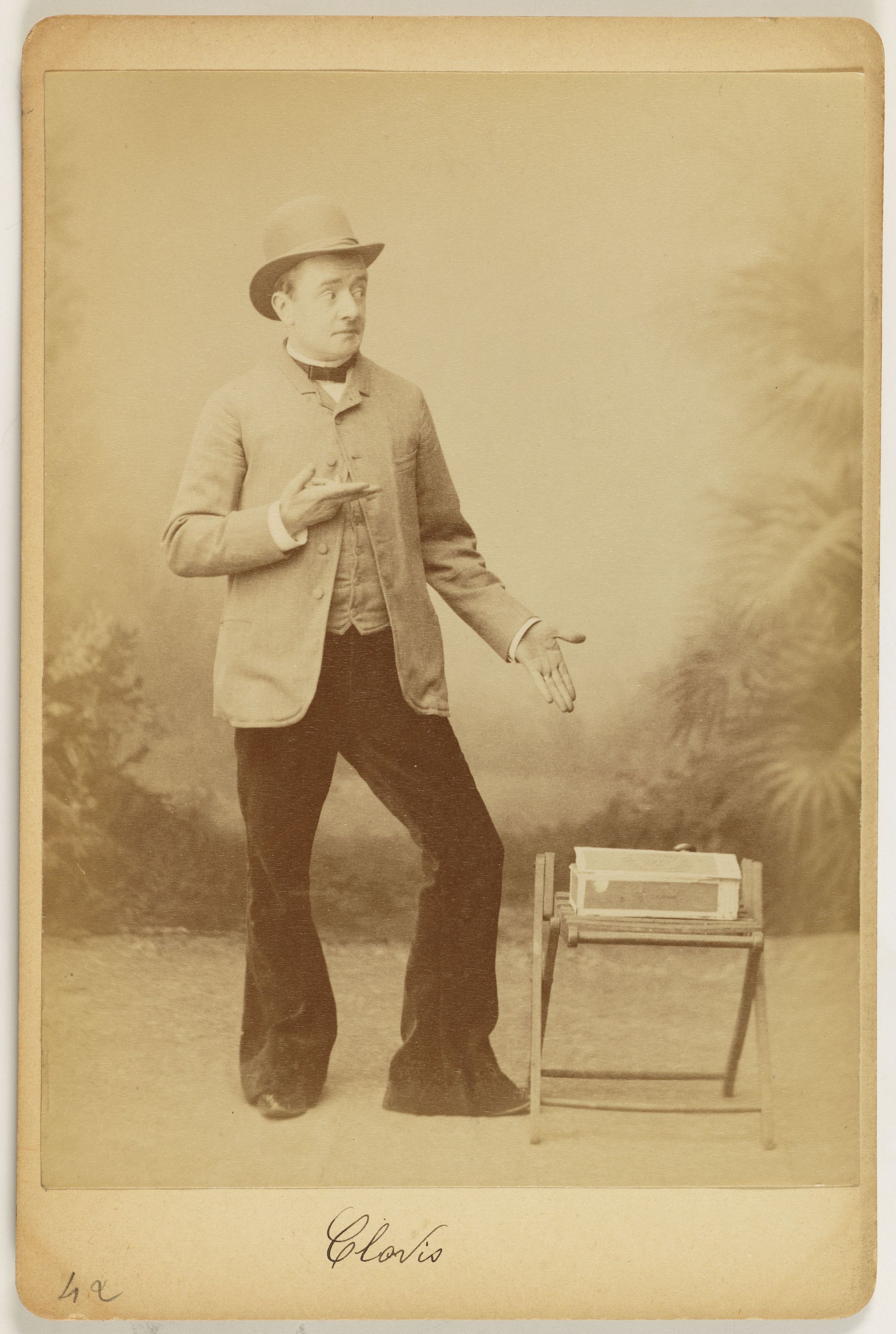 Anonyme, Portrait de Clovis, clown