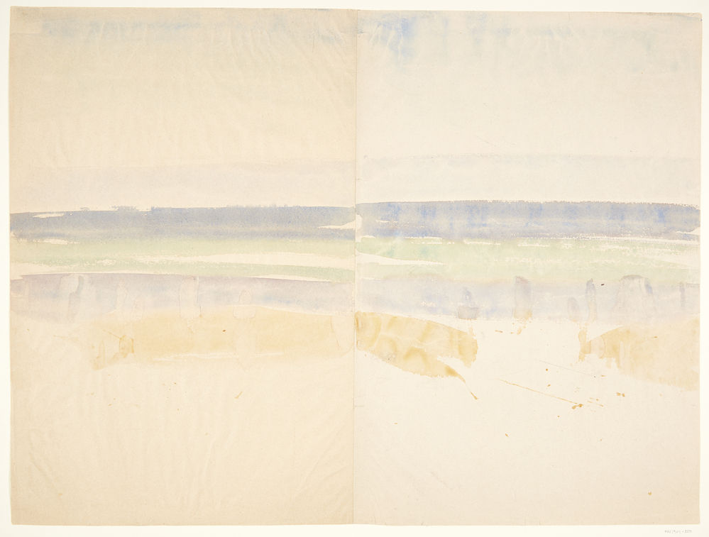 Edvard Weie, Strandparti