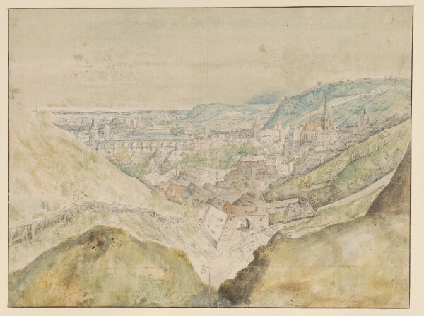 Roelant Savery, Prospekt af byen Prag