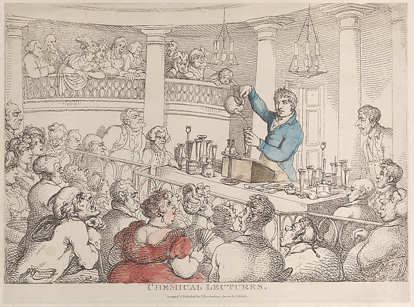 Thomas Rowlandson, Chemical Lectures