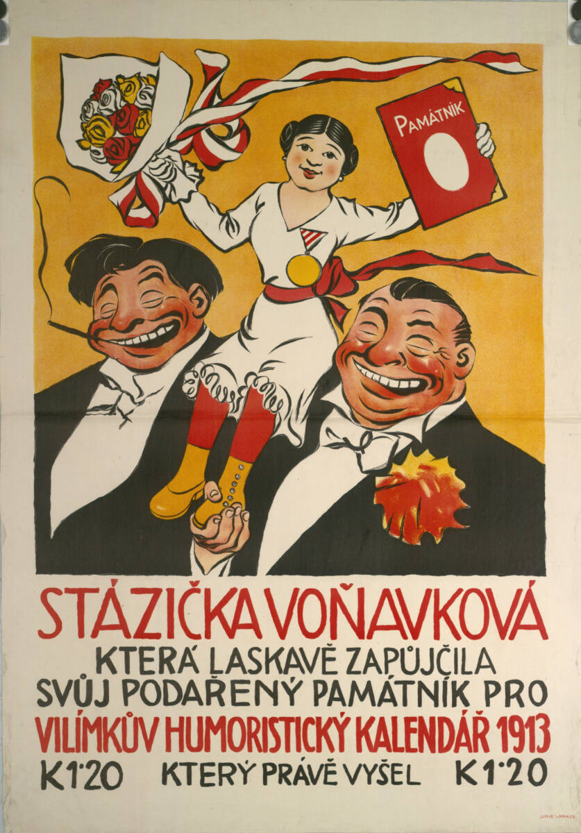 Anonym, STÁZICKA VONAVKOVÁ; VILÍMKUV HUMORISTICKÝ KALENDÁR 1913