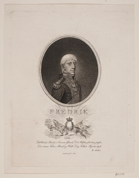 Gerhard Ludvig Lahde, Kronprins Fredrik