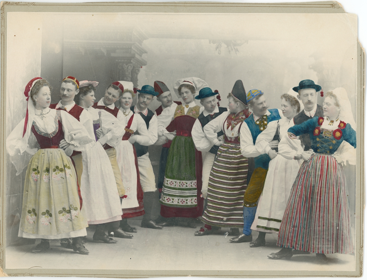 Okänd,, "Sista turen i daldansen - Vesta Lantesson Lundberg minne af Flurran 1900"