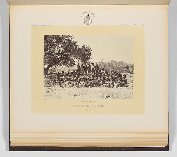 Timothy H. O'Sullivan, Group of Pah-Ute Indians