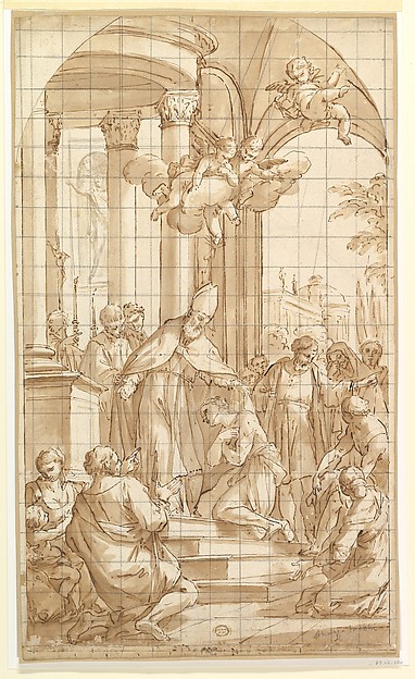 Luigi Garzi, Saint Francis Renouncing His Worldly Goods