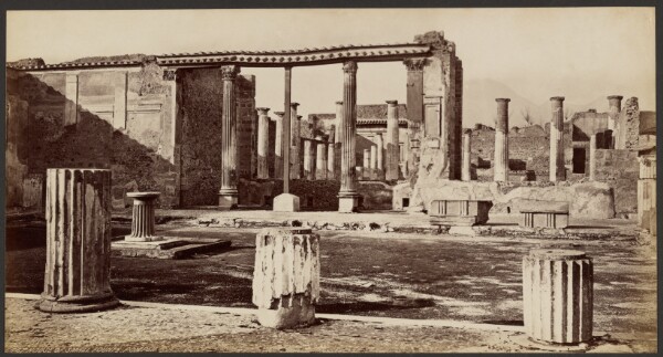 Francis Frith, House of Small Fountain, Pompeii