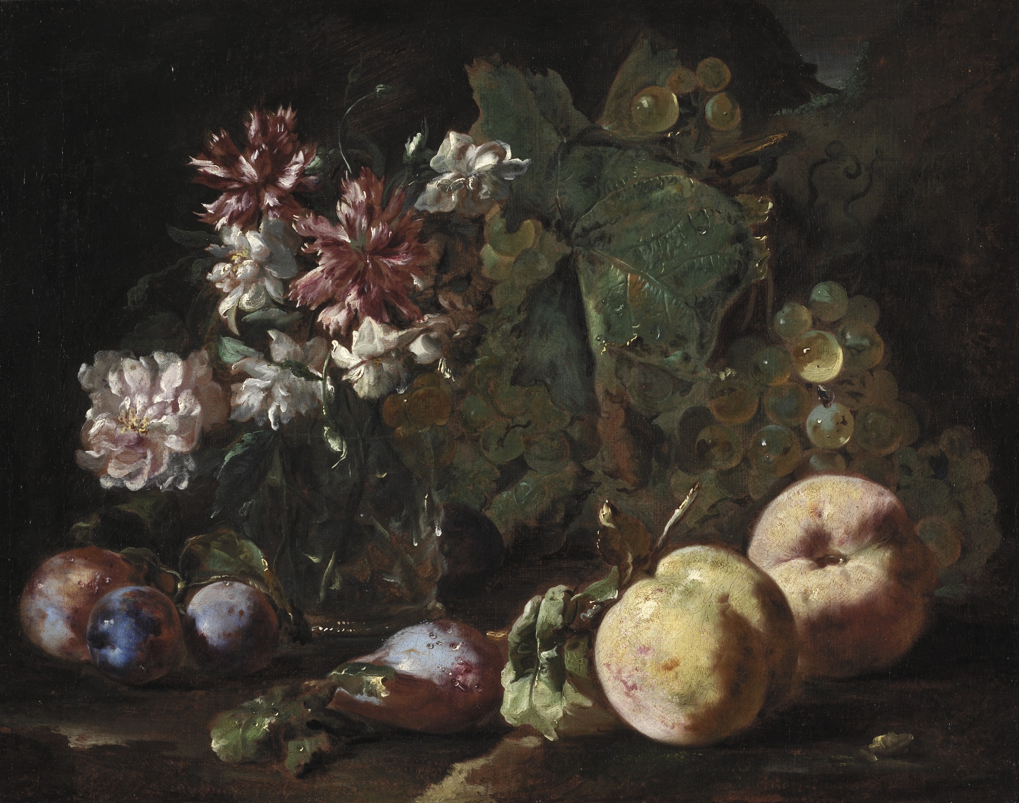 Abraham Brueghel, Still Life of Fruit and Flowers