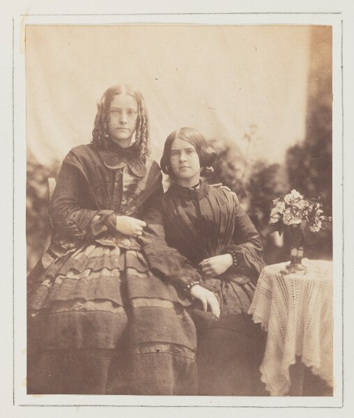 Unknown, [Portrait of a Woman and a Girl]