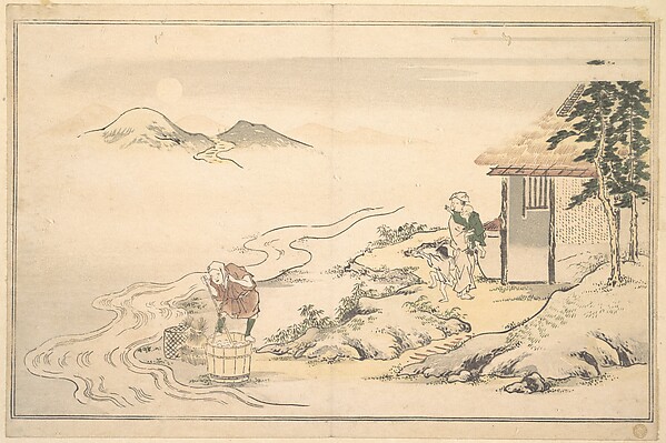 Kitagawa Utamaro, The Full Moon at the Time of the Imo Harvest