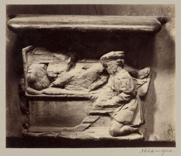 Atget, Jean-Eugène-Auguste, Misericord, Church of St Gervais, Paris, France