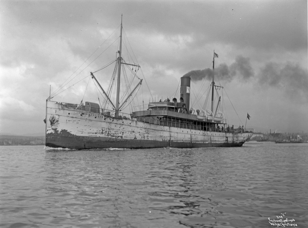 Anders Beer Wilse, D/S Scotland (b. 1904, Grangemouth & Greenock Dockyard Co., Grangemouth)