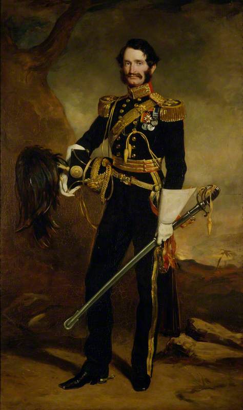 Francis Grant, General Sir James Hope Grant, 1808 - 1875. Soldier (As Colonel of the 9th Lancers)