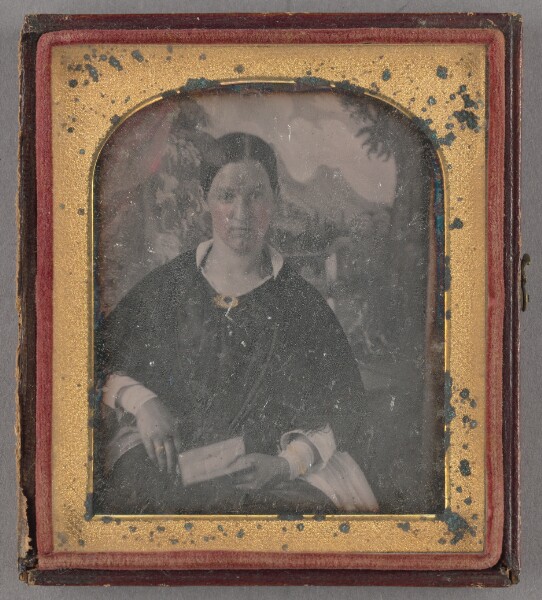 Unknown, [Portrait of a Seated Woman]
