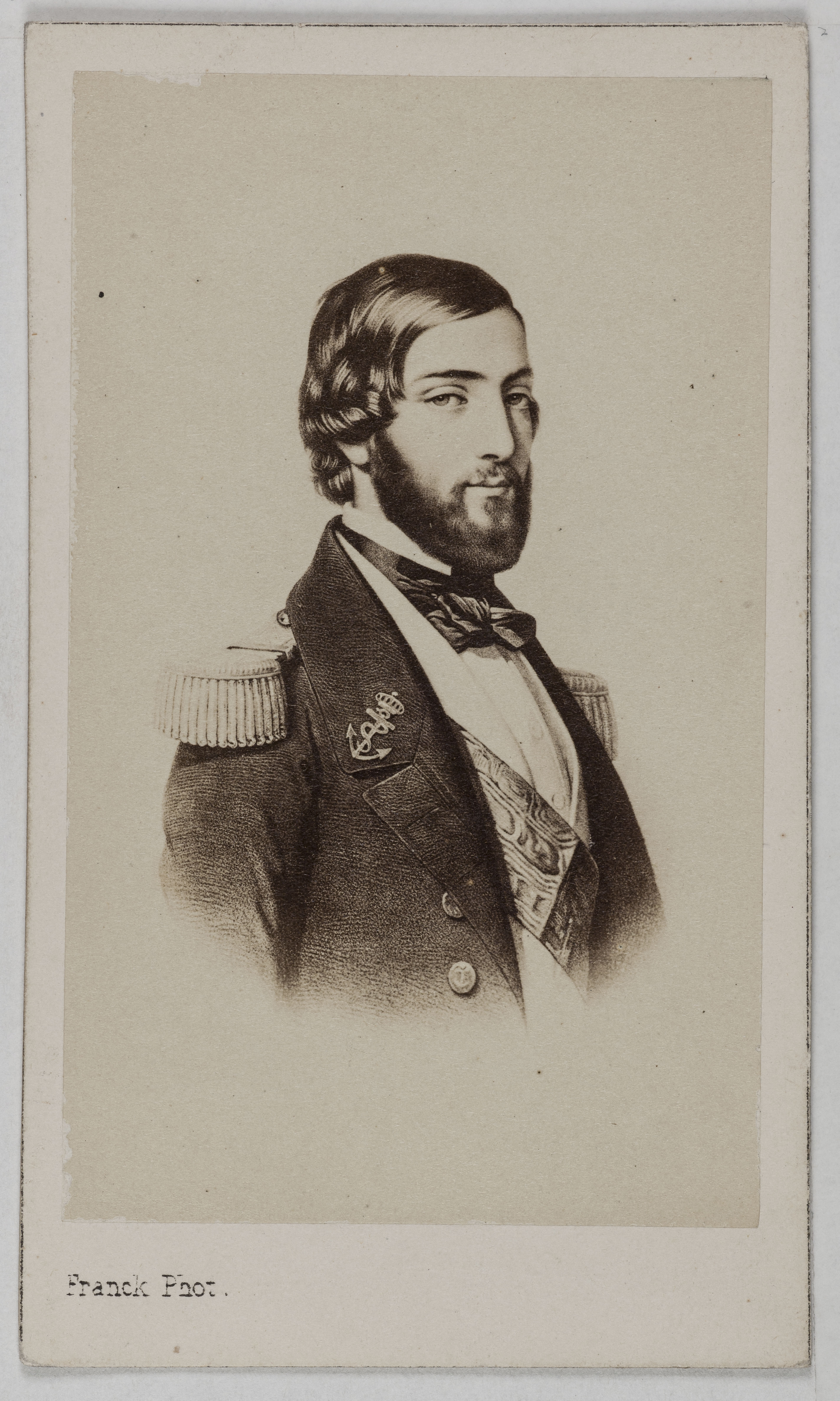 Franck, Portrait de François Ferdinand Philippe d'Orléans Joinville (prince de, 1818-1900)