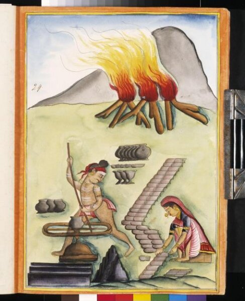 Unknown, A potter and his wife