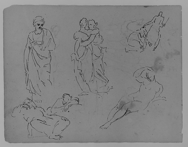 Thomas Sully, (From Sketchbook)