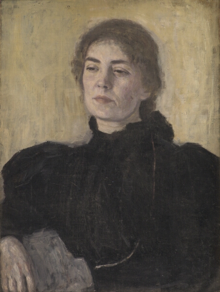 Vilhelm Hammershøi, Portræt af fru Thora Bendix (Anne Victoria, f. Sundberg)