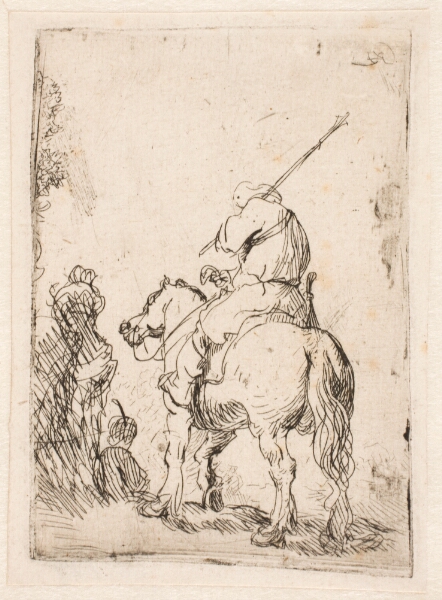 Rembrandt van Rijn, Turbanklædt rytter