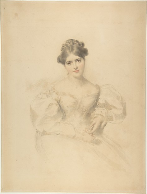 Anonymous, British, 19th century, Frances Anne (Fanny) Kemble