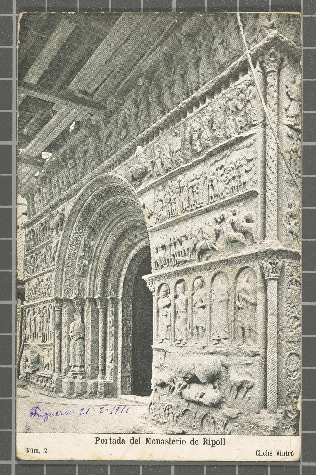 Desconegut, 2. Cover of the Monasterio de Ripoll.