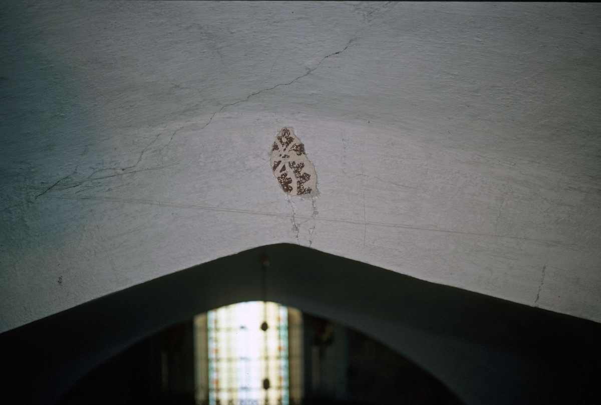 Rune Hammarling, Kalkmålning i Skuttunge kyrka, Skuttunge socken, Uppland 1988