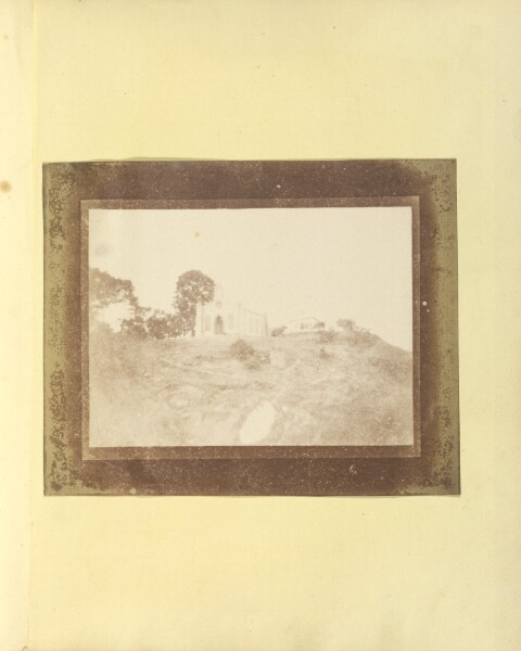 Unknown, [Long view of Two Buildings, India]
