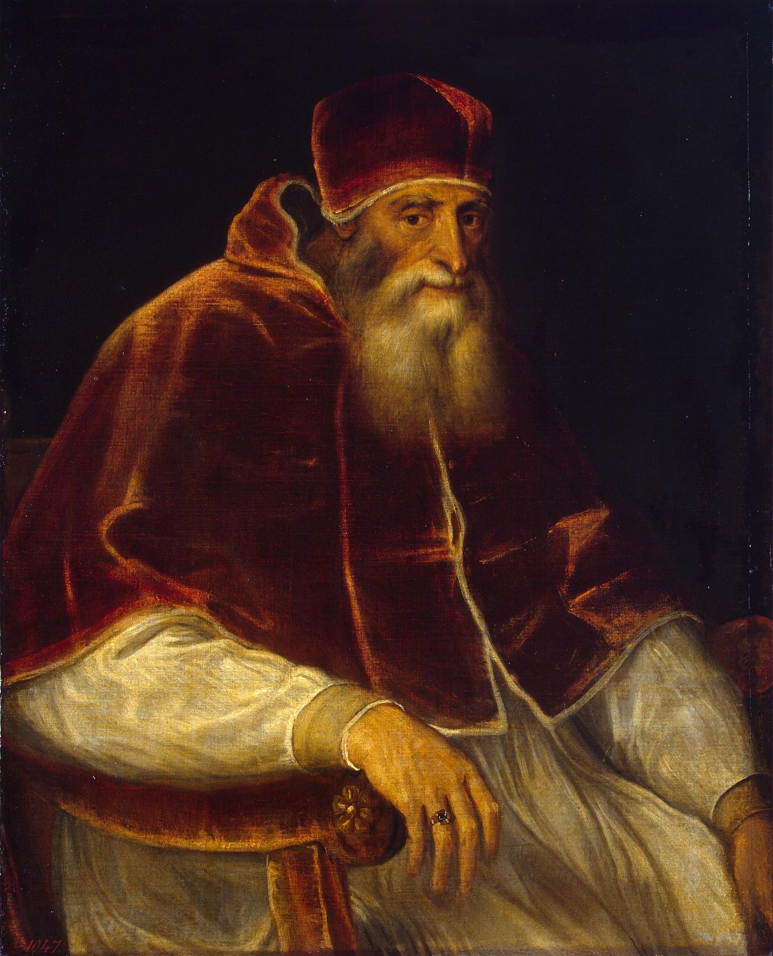 Titian, Portrait of Pope Paul III