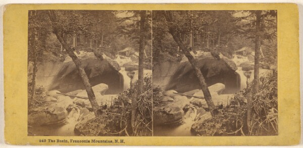 Edward Bierstadt, The Basin, Franconia Mountains, N.H.