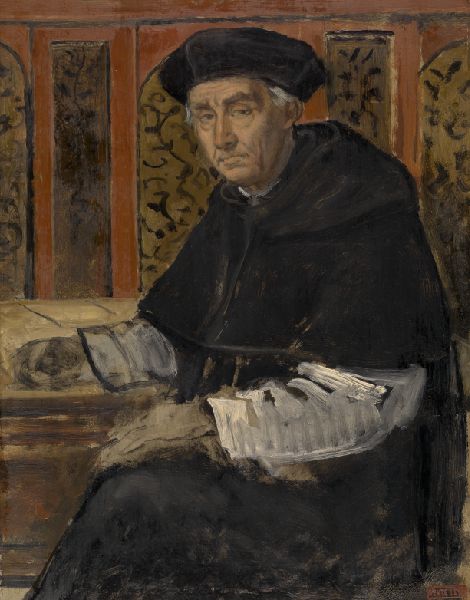 Henri Leys, Portrait of a Cleric