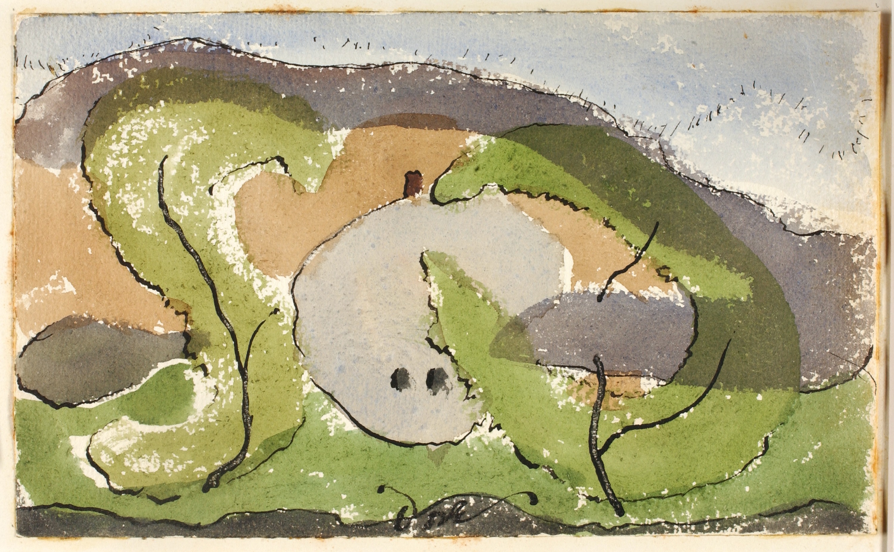 Arthur Dove, Untitled (Landscape)