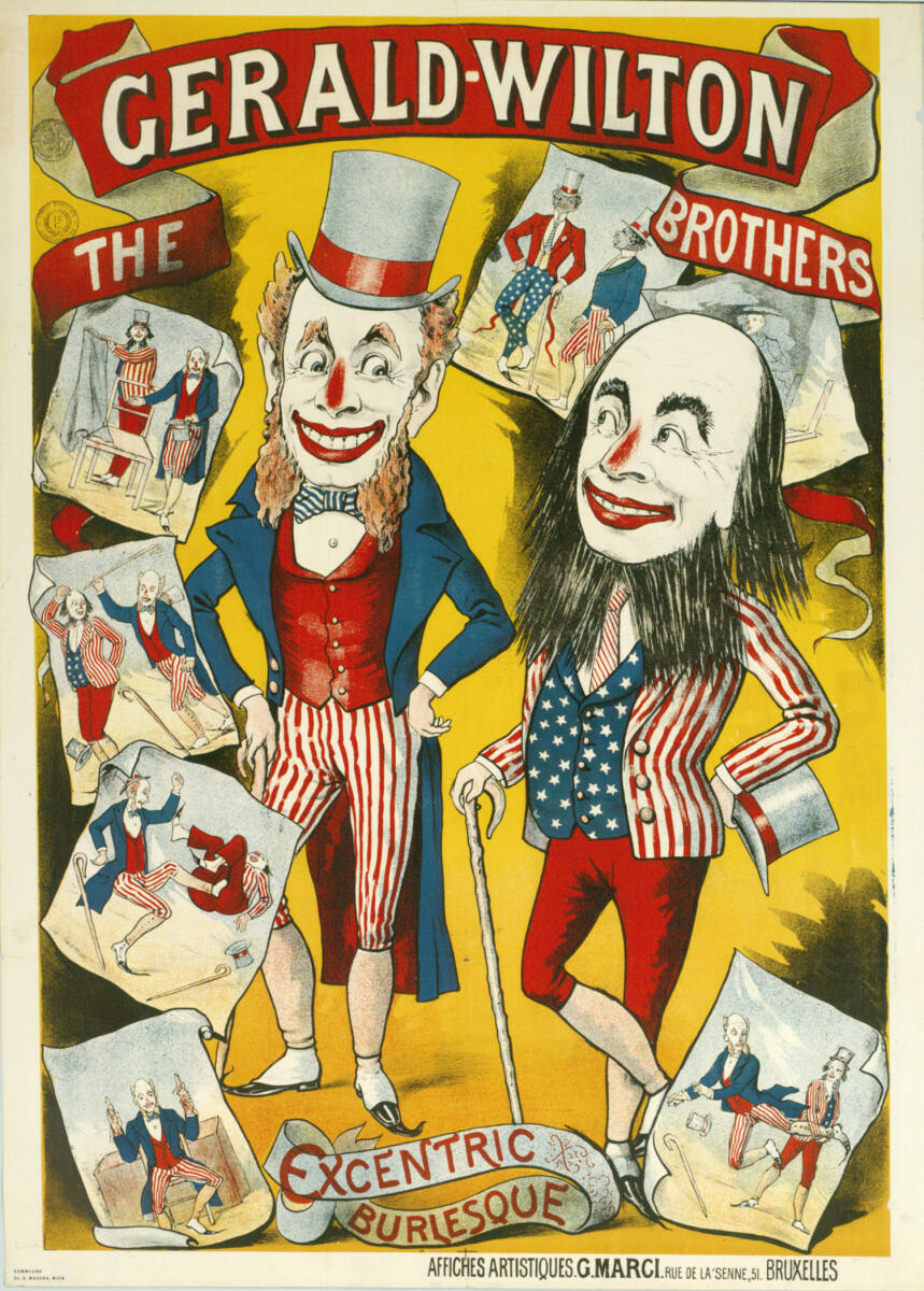 Anonym, THE GERALD-WILTON BROTHERS; EXCENTRIC BURLESQUE
