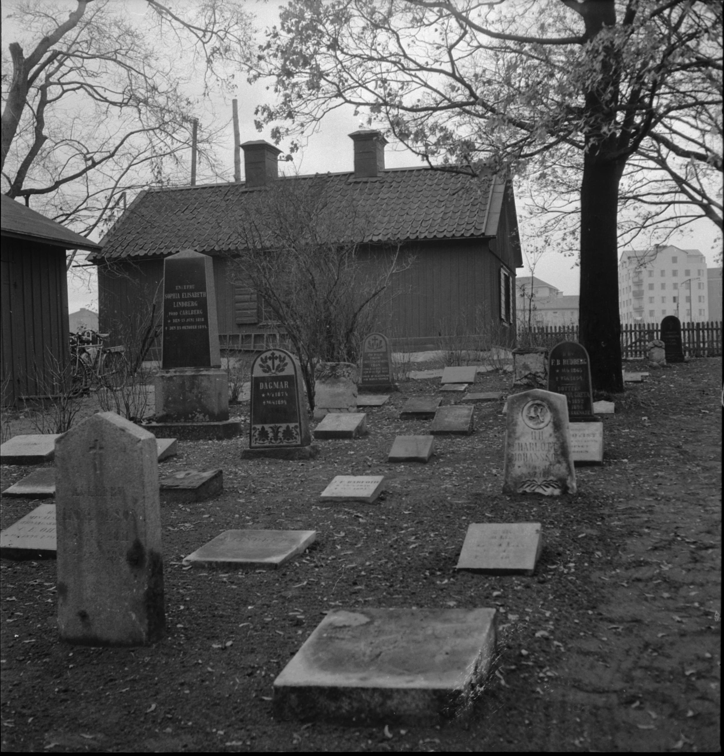 Iwar Anderson, Stockholm, Johanneshovs kolerakyrkogård
