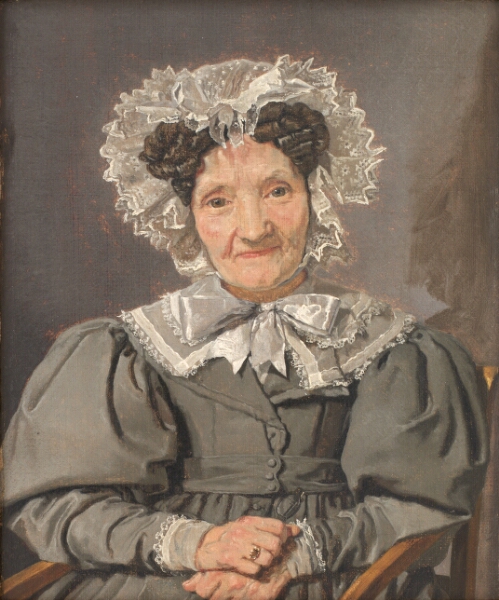 Christen Købke, Johanne Pløyen, født Bachmann