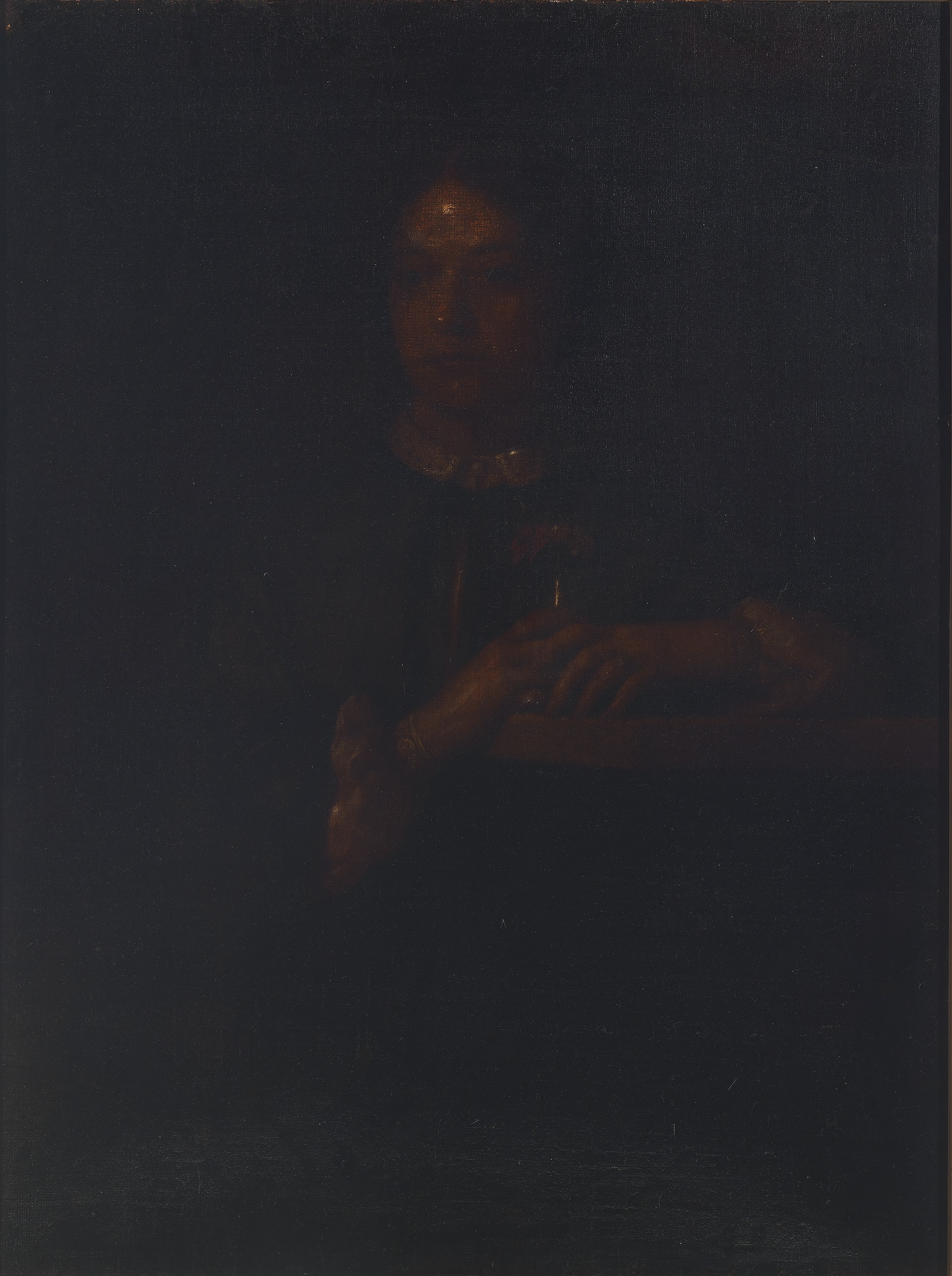 William Page, Sarah Leaning on a Bannister
