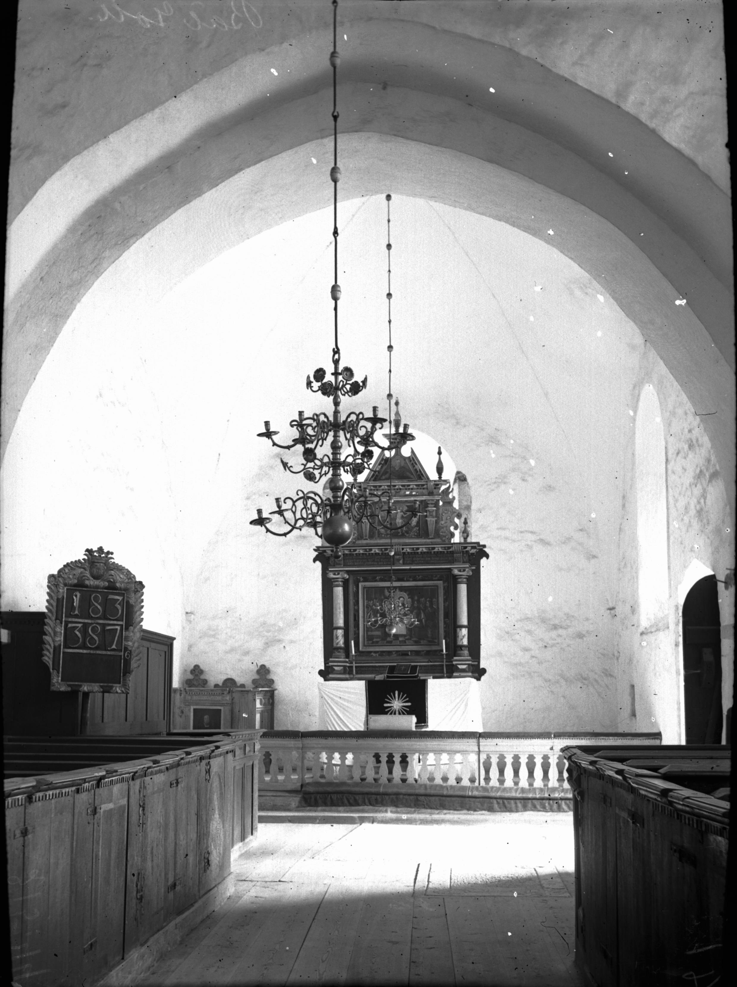 Einar Erici, Bäls kyrka
