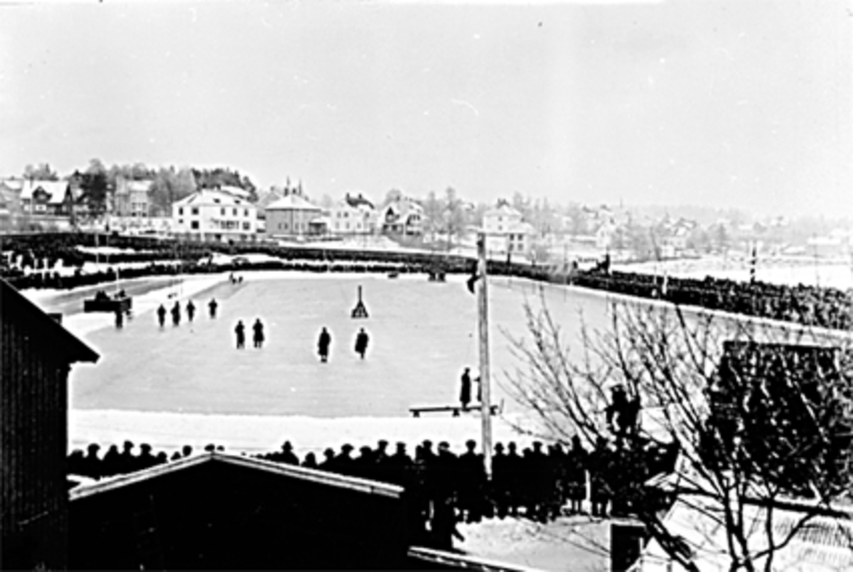 Anno Domkirkeodden, OVERSIKT HAMAR STADION, EM SKØYTER 1934