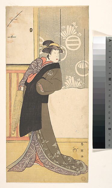Katsukawa Shun'ei 勝川春英, The Third Segawa Kikunojo in the Role of Maizuru
