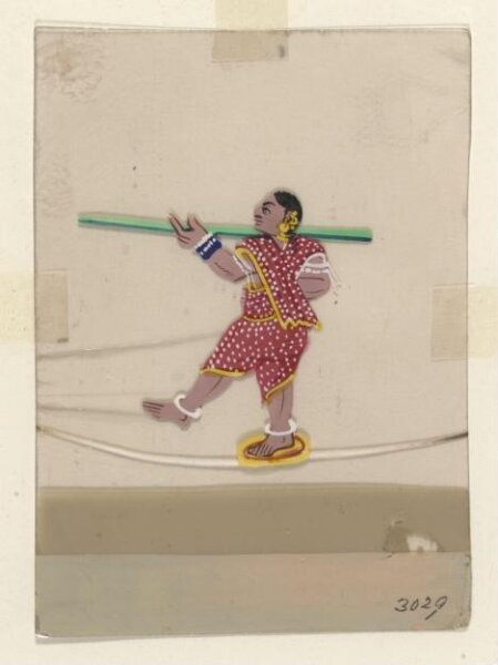 Unknown, One of twelve paintings of occupations, mainly entertainers.