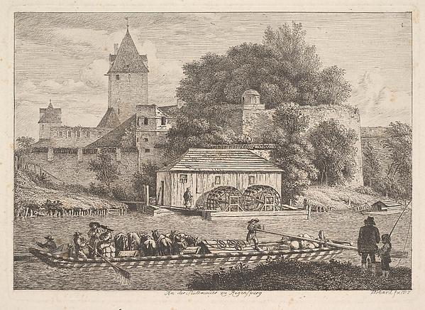 Johann Christoph Erhard, The Town Wall of Regensberg