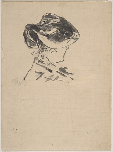 Edouard Manet, Suzanne Manet at Bellevue