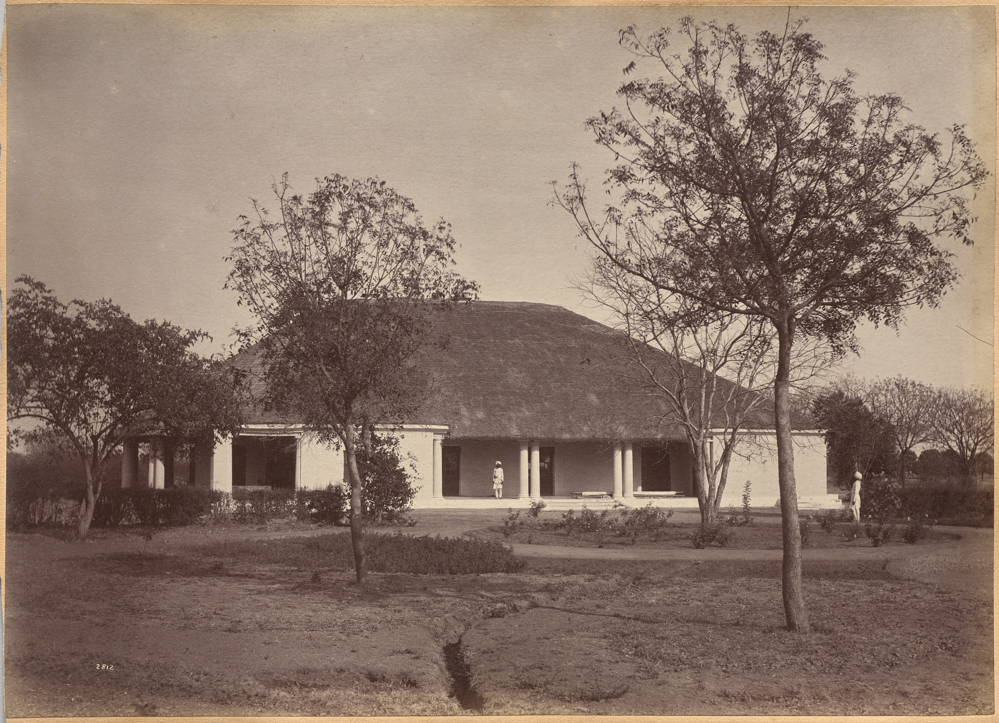 Raja Deen Dayal, Commissioner's house, Jhansi (recto)