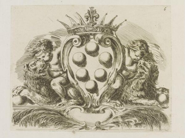 Stefano della Bella, Raccolta di varii cappriccii et nove inventioni di cartelle et ornamenti