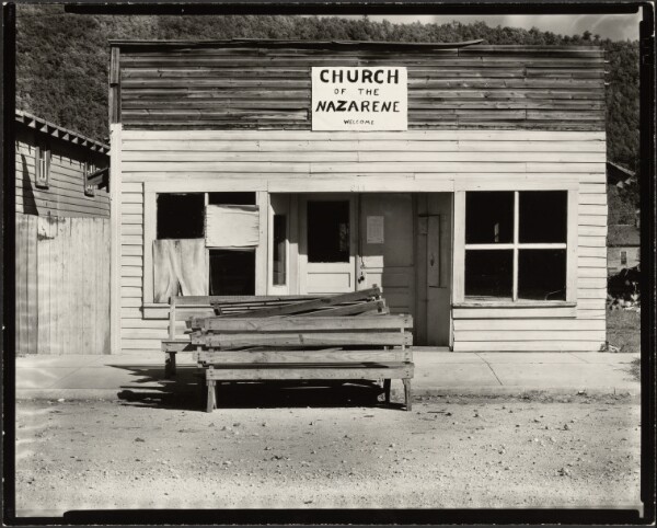 Walker Evans, Church of the Nazarene, Tennessee