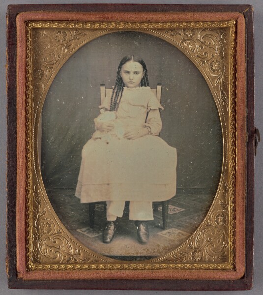 Unknown, [Portrait of a Girl in Braids]