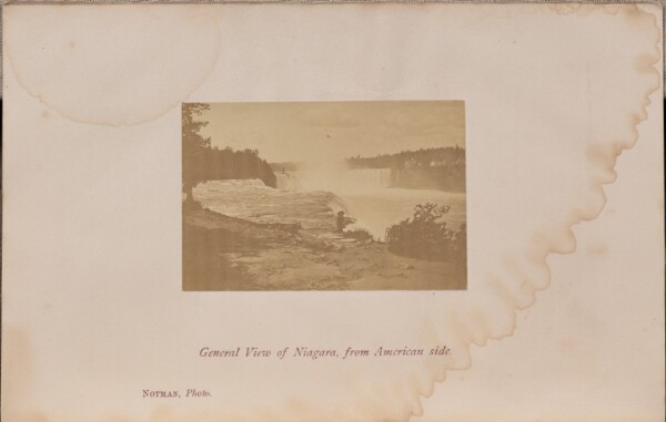 William Notman, General View of Niagara, from American Side