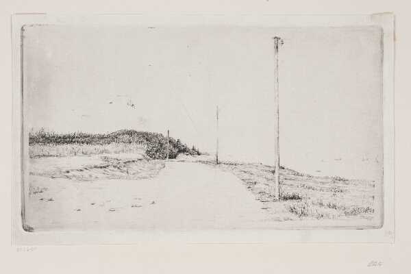 Carl Bloch, Strandvejen ved Hornbæksplantagen