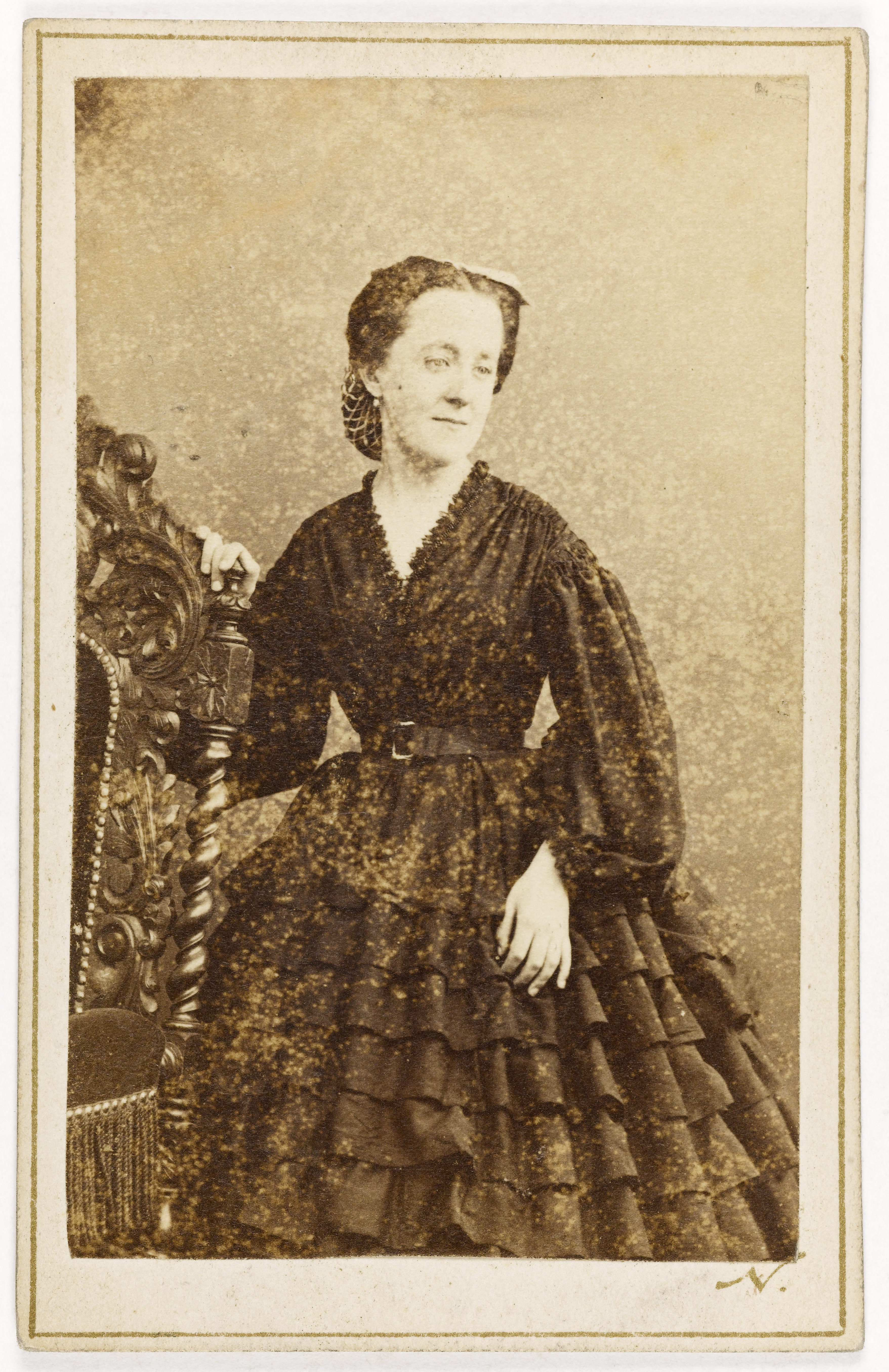 Atelier Nadar, Portrait de Marie Thierry