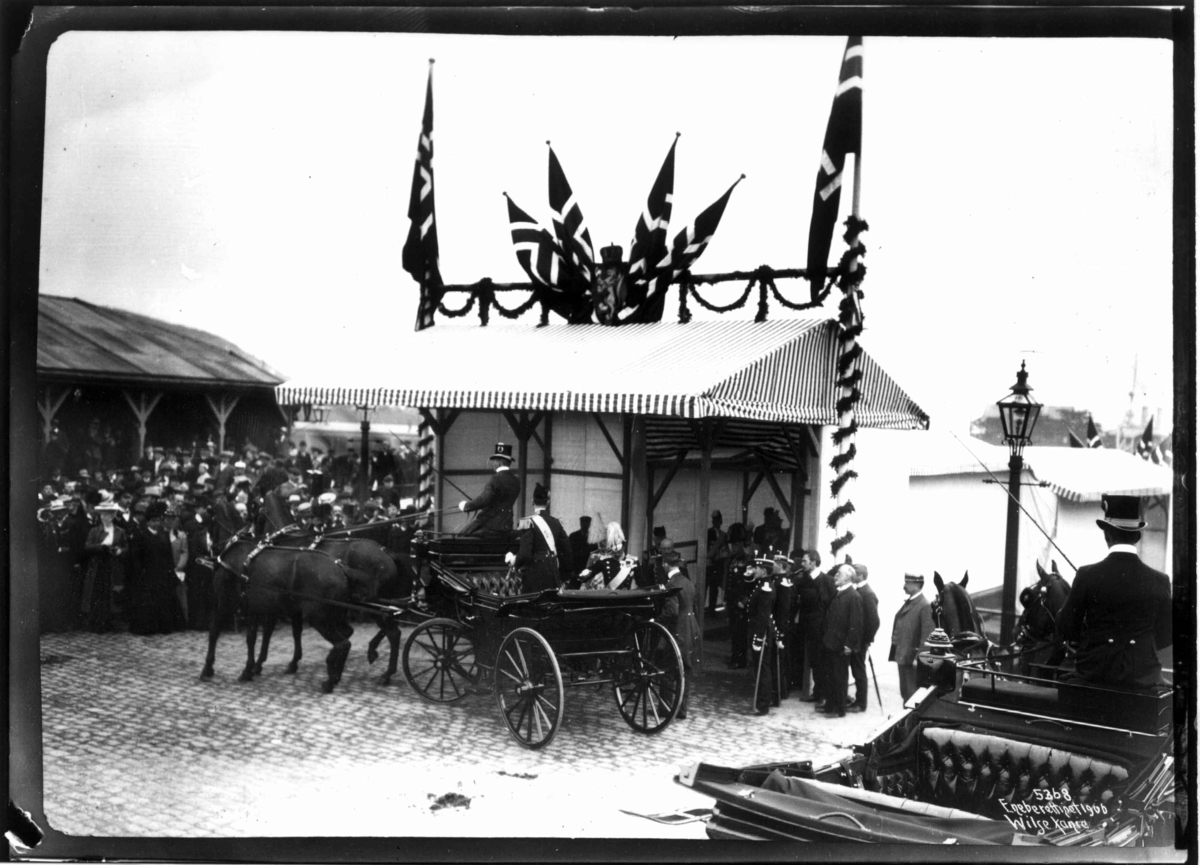 Anders Beer Wilse, Kong Haakons Kroningsferd 1906