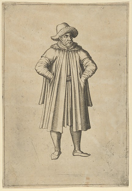 Anonymous, Ragusej Merchant, from "Les quatre premiers livres des navigations et pérégrinations orientales" by Nicolas de Nicolay